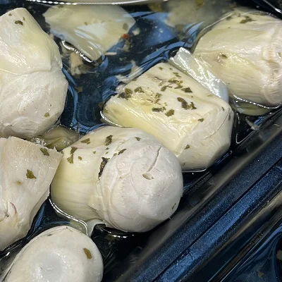 Cœurs d'Artichauts farcis au fromage