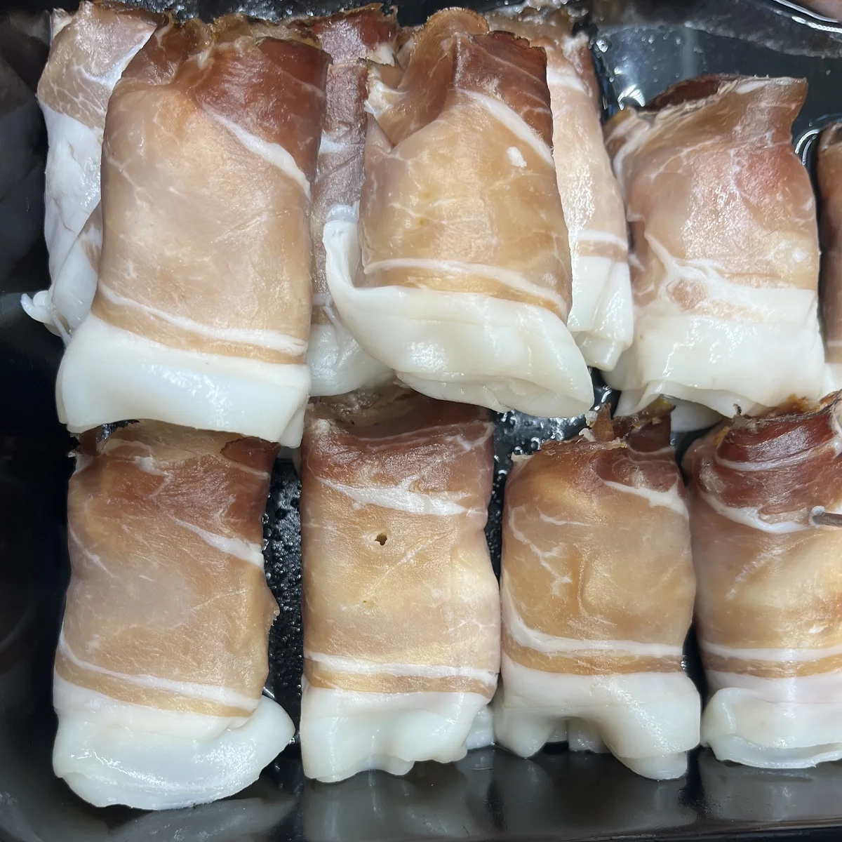 Involtini au speck
