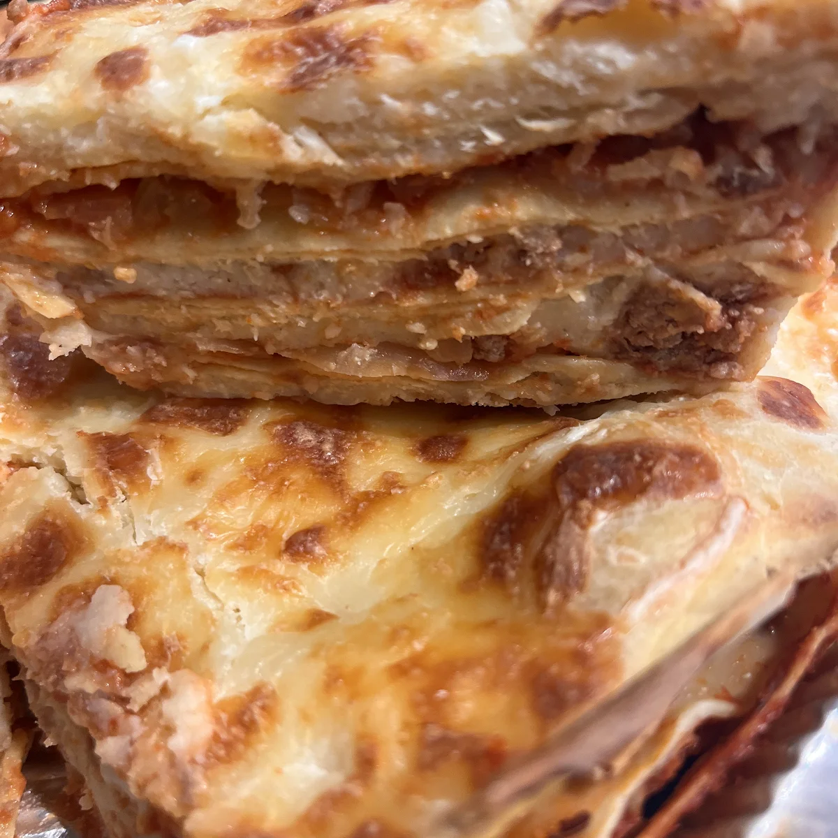 Lasagne à la bolognaise 