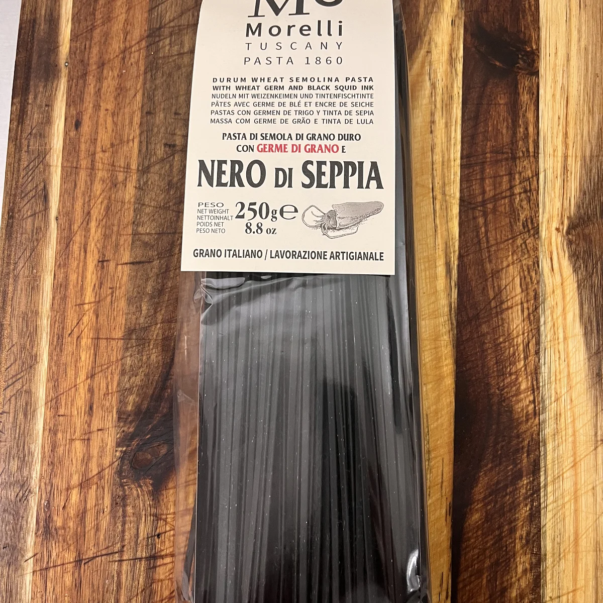 Linguine à l'encre de seiche-250g