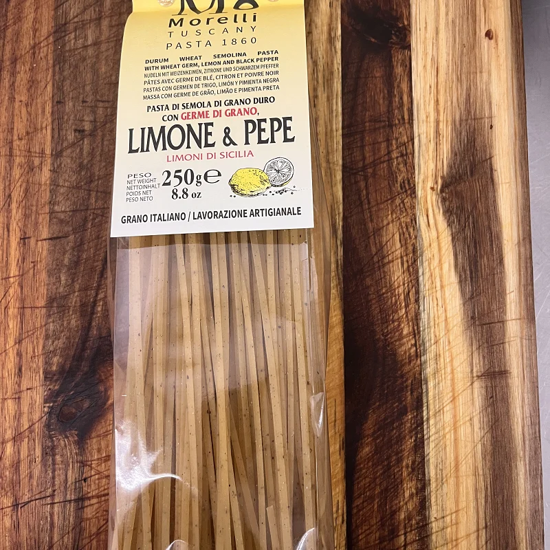 Linguine citron et poivre 