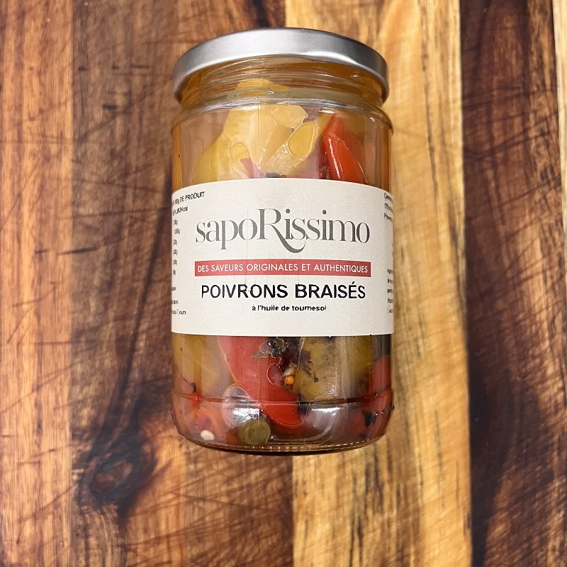 Poivrons braisés