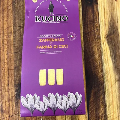 Biscuits Salés au Safran et Pois Chiches- 150g 