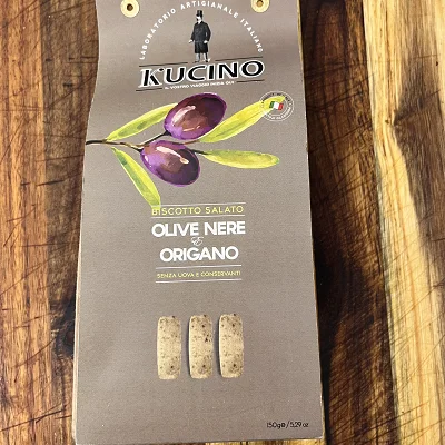 Biscuits salés Olives noires et Origan- 150g 