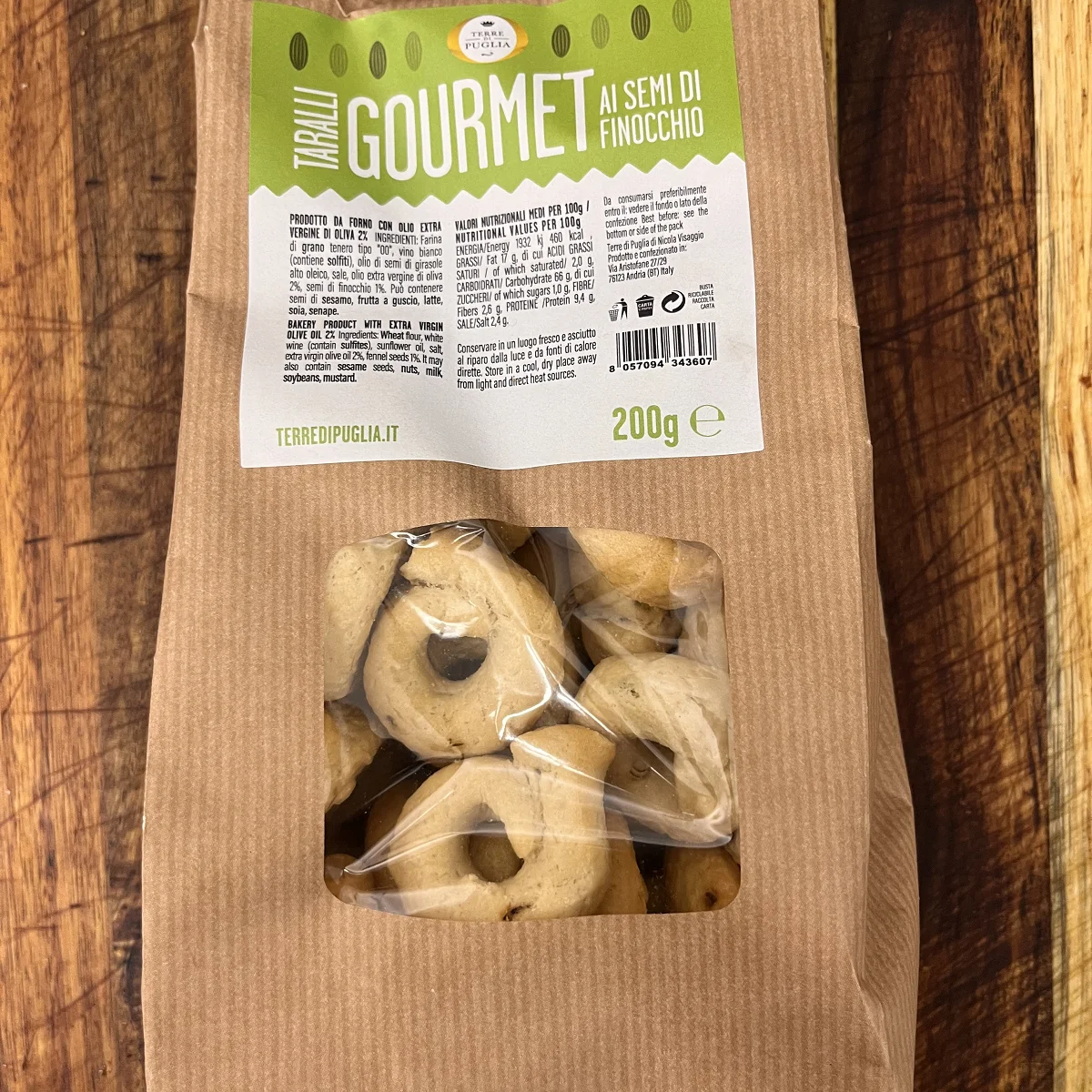 Taralli Fenouil-200g