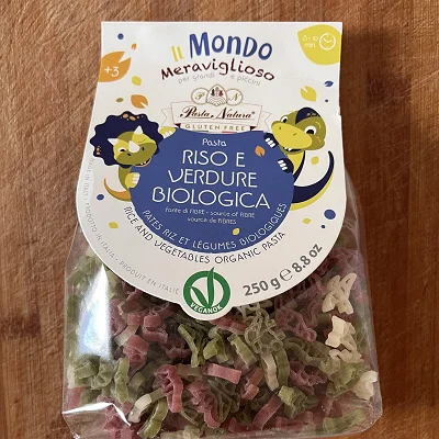Pâtes Dinosaures sans gluten