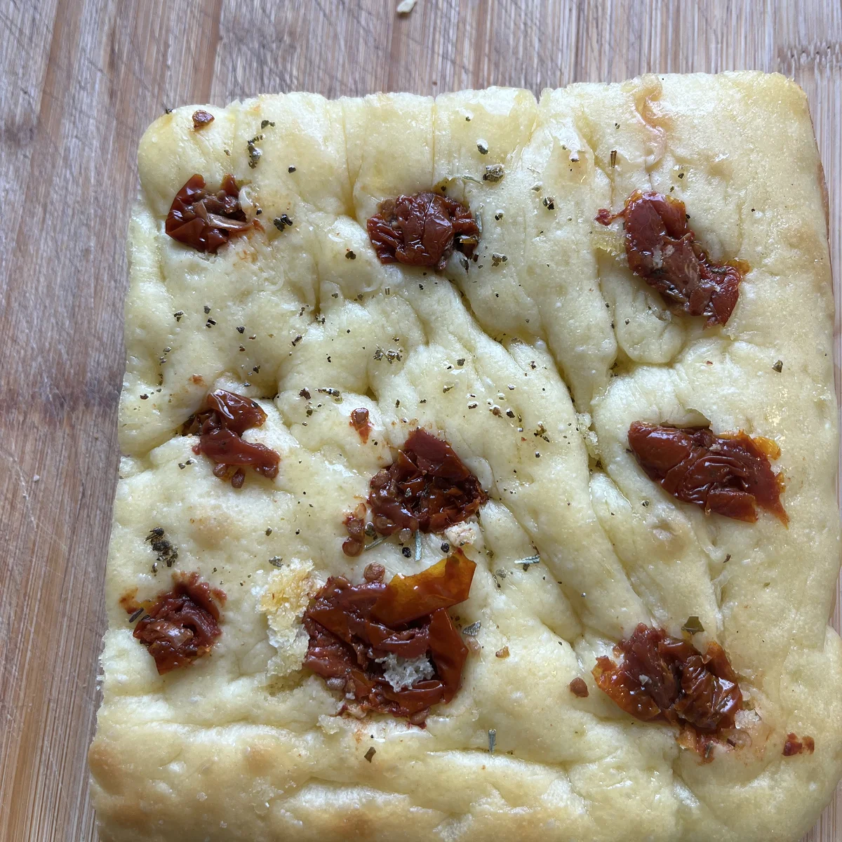 Foccacia tomates