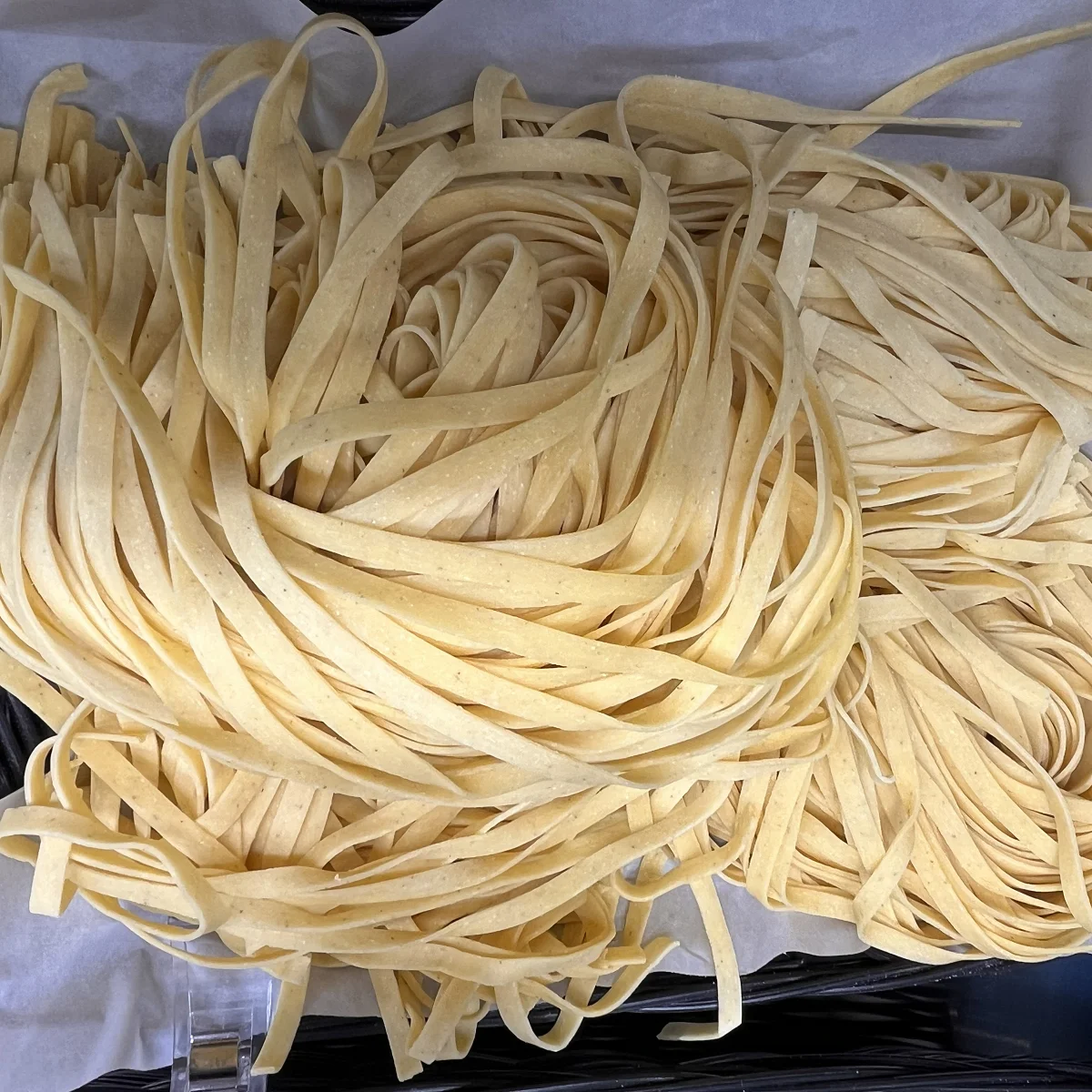 Tagliatelles aux œufs frais